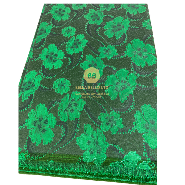 Green HoH Sego Gele and Ipele